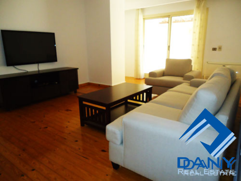 Residential Ground Floor Apartment For Rent Furnished in Maadi Sarayat Great Cairo Egypt